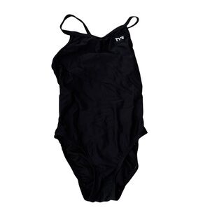 TYR Women's Black One-Piece Swimsuit